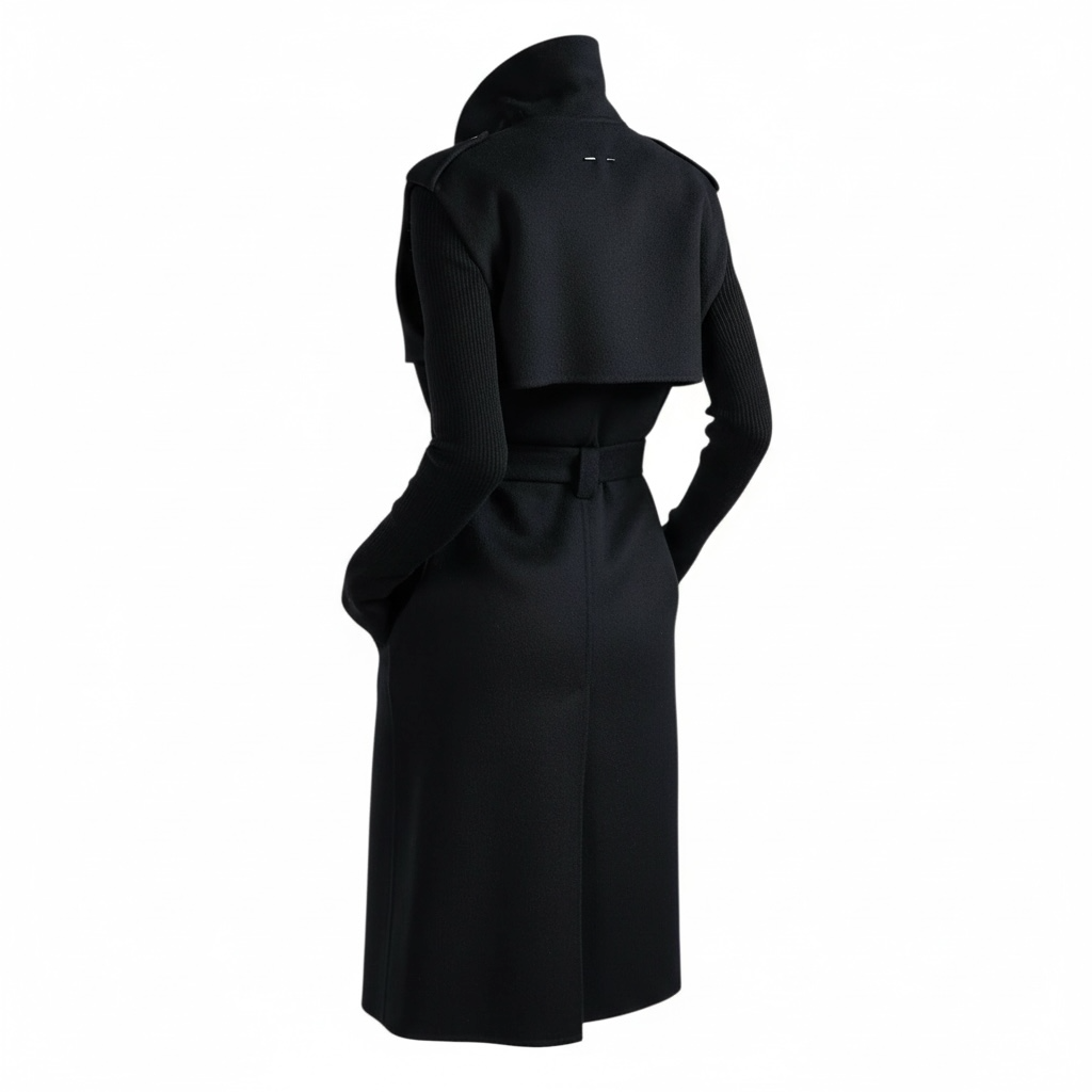Double-Face Sleeveless Coat