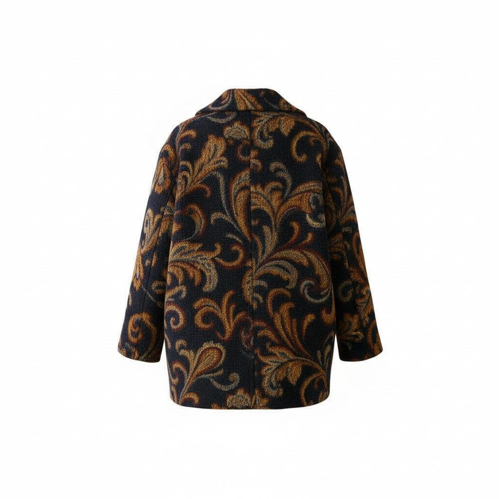 Tapestry Caban Coat