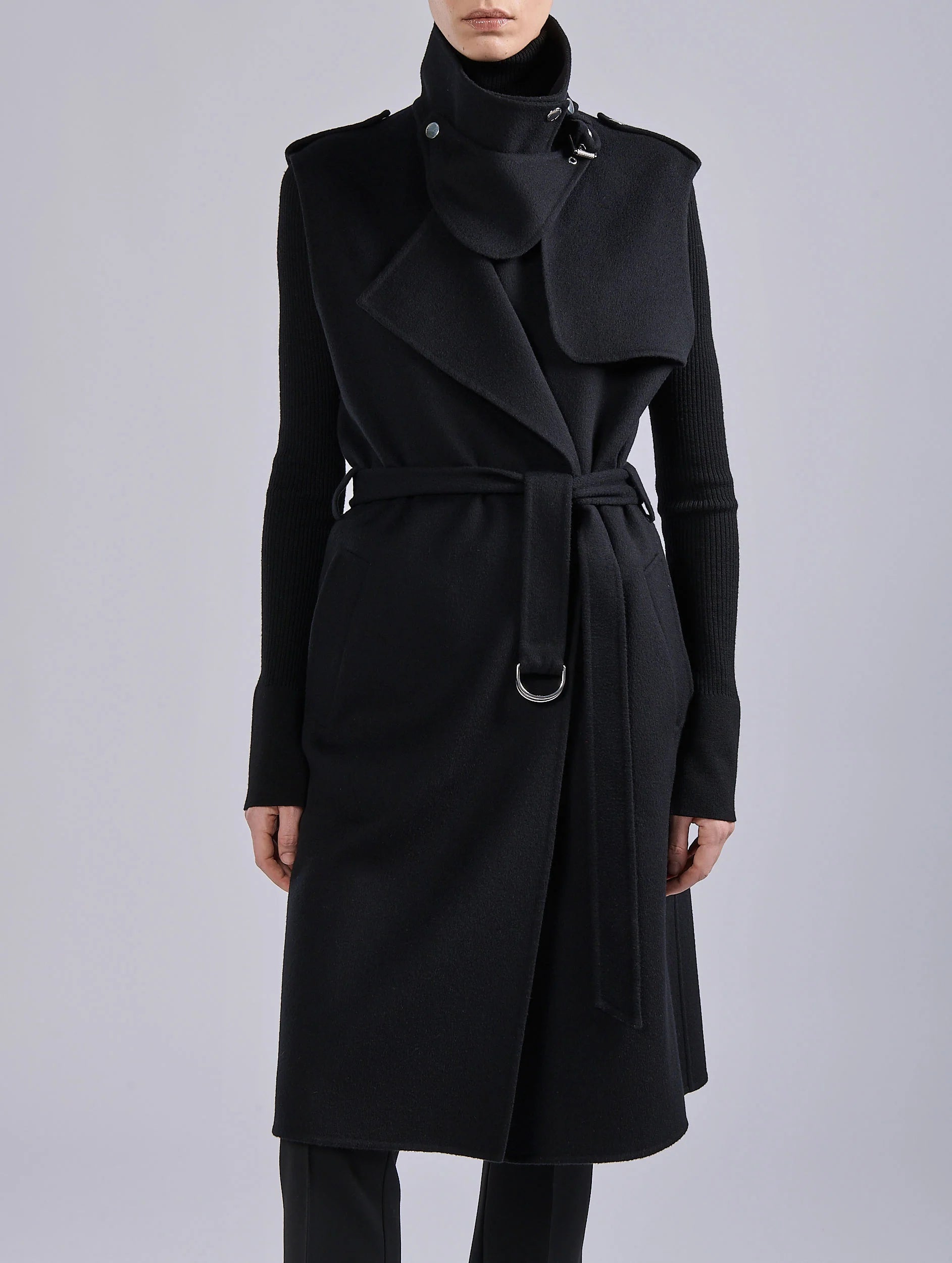 Double-Face Sleeveless Coat