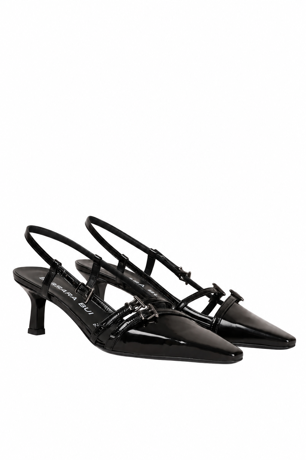 Patent Leather Kitten Heel